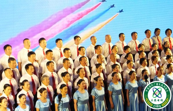 山西新绛举行庆“七一”全民歌唱大赛