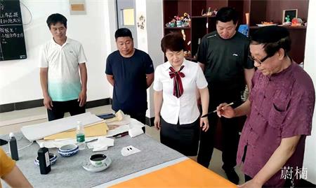 书法名家进校园 翰墨飘香薪火传 单县人民路中学成功举办书法进校园活动