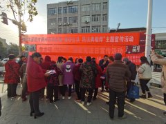 湖北襄阳黄龙：宪法宣传周活动拉开序幕